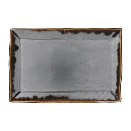 Dudson Harvest Grey Rectangle Tray 283 x 187mm (Pack of 6) - FE369 Dudson Crockery Churchill   