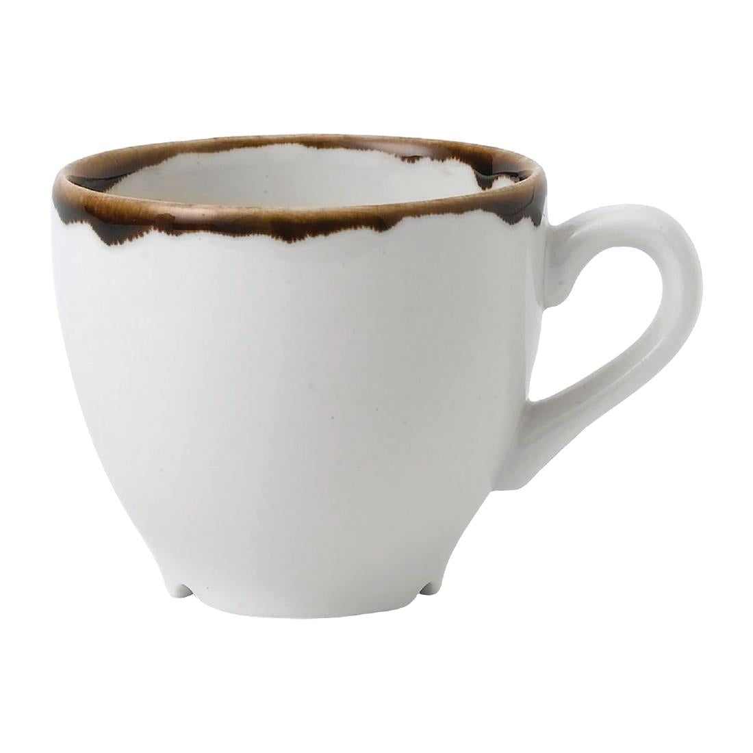 Dudson Harvest Natural Espresso Cup 100ml (Pack of 12) - FE377 Cups and Mugs Churchill
