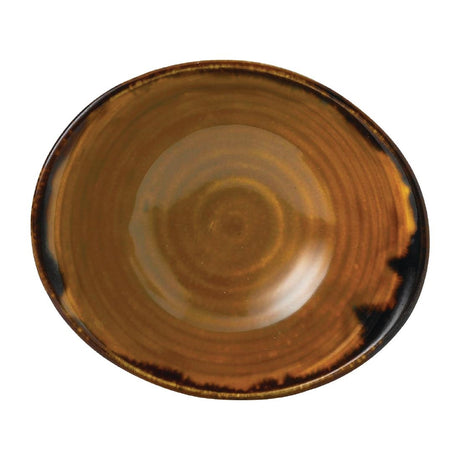 Dudson Harvest Brown Deep Bowl 172 x 146mm (Pack of 6) - FE388 Bowls Churchill