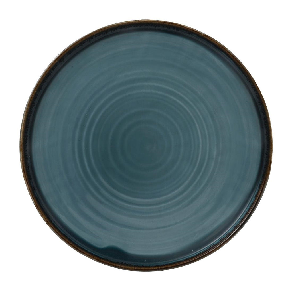 Dudson Harvest Blue Walled Plate 220mm (Pack of 6) - FE398 Plates Churchill