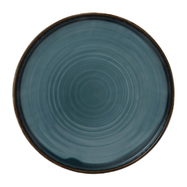 Dudson Harvest Blue Walled Plate 220mm (Pack of 6) - FE398 Plates Churchill