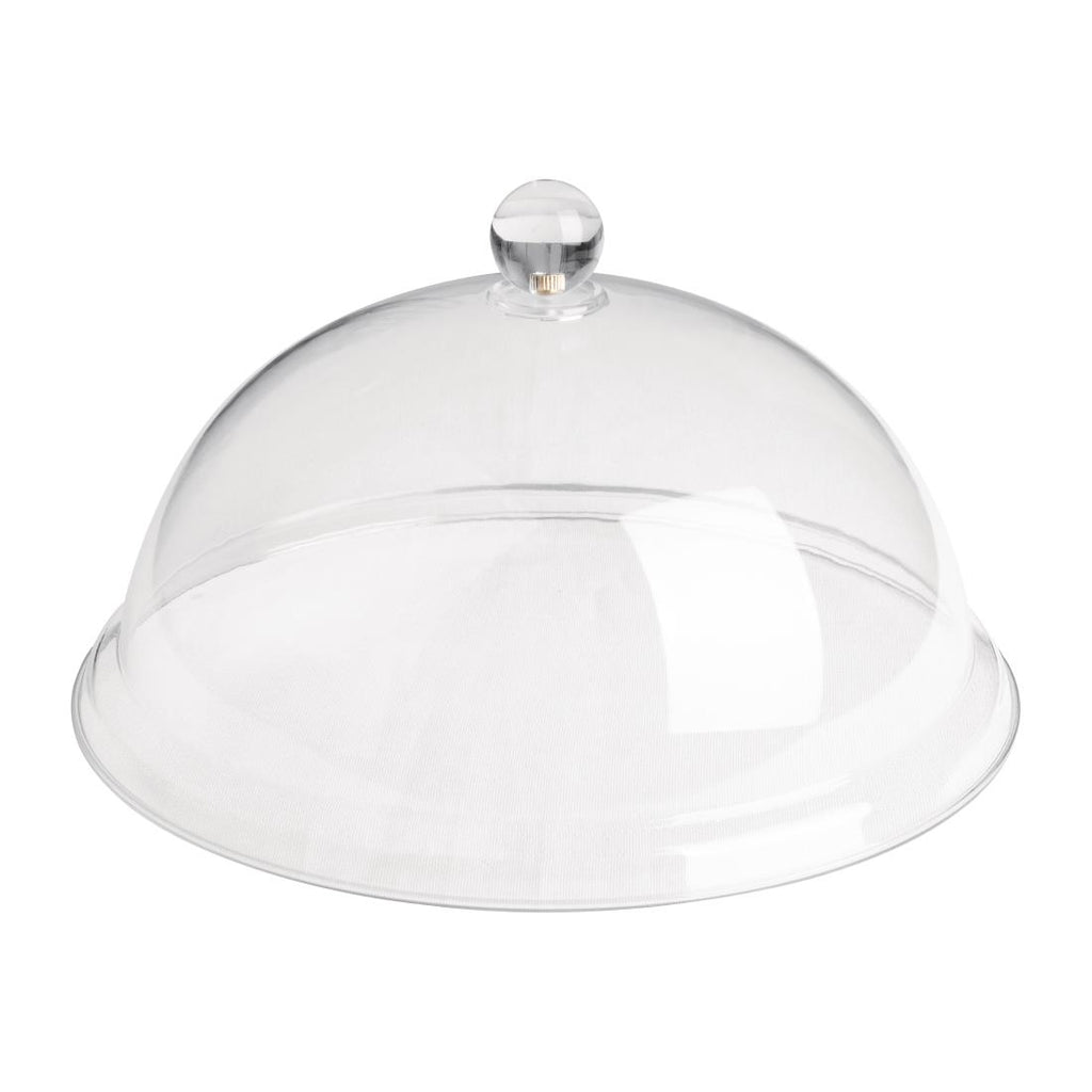 Olympia Kristallon PC Domed Cover Clear 260(Ø) x 115(H)mm - FE471  Olympia   
