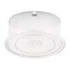 Olympia Kristallon Polycarbonate Display Cover Clear 308(Ø) x 190(H)mm - FE473  Olympia   