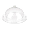 Olympia Kristallon Polycarbonate Display Plate Clear 345(Ø)mm - FE474 Plates Olympia