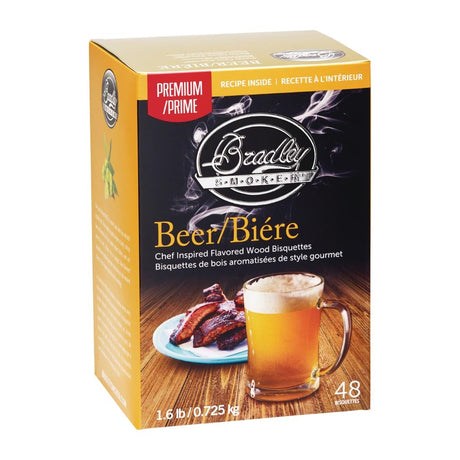 Bradley Food Smoker Beer Premium Flavour (Pack of 48) - FE653  Bradley   