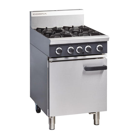 Blue Seal Cobra LPG Range 4 Burner Static Oven CR6DL - FE675-P  Blue Seal   