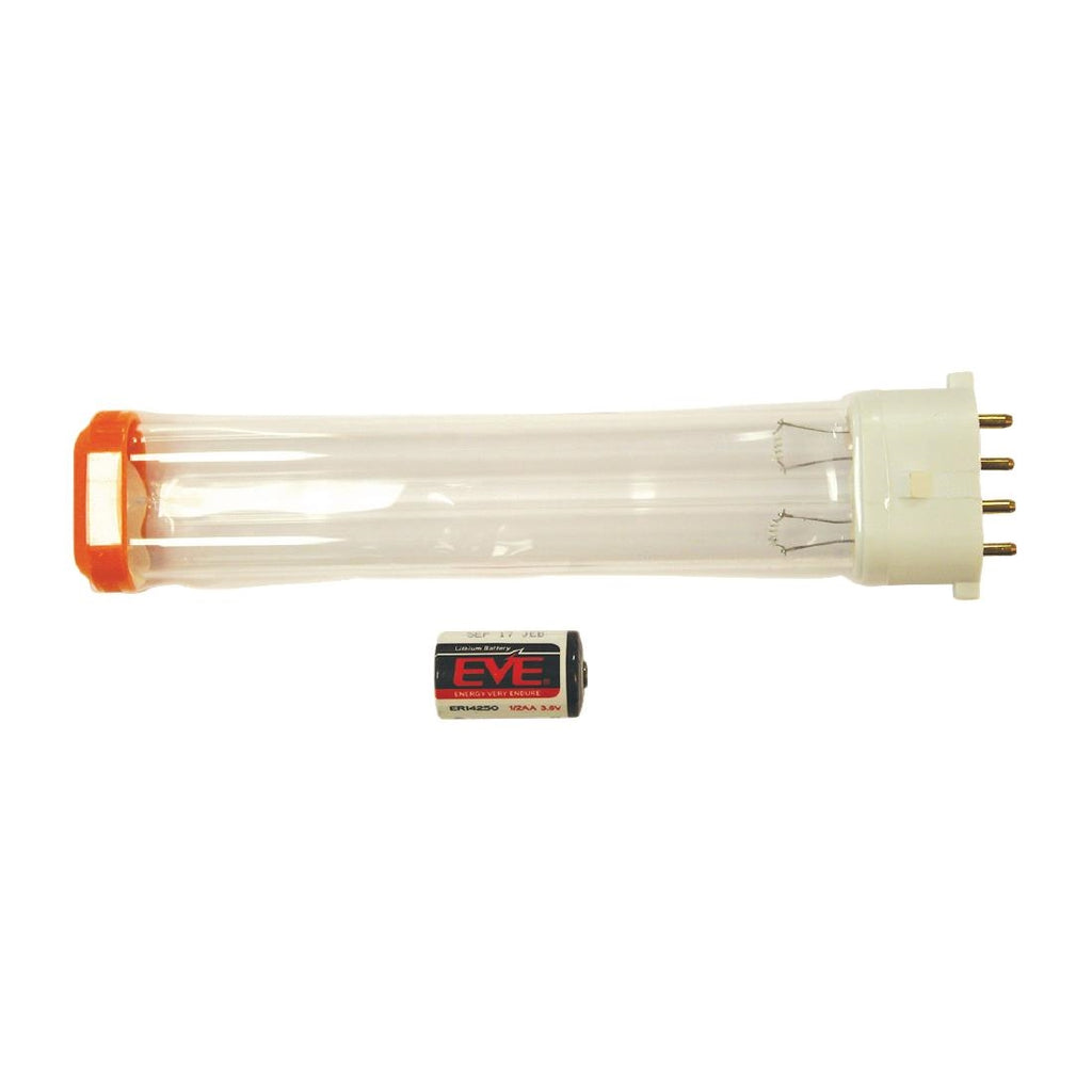 HyGenikx System Shatter-proof Replacement Lamp and Battery Orange Cap HGX-10-F - FE691  HyGenikx   