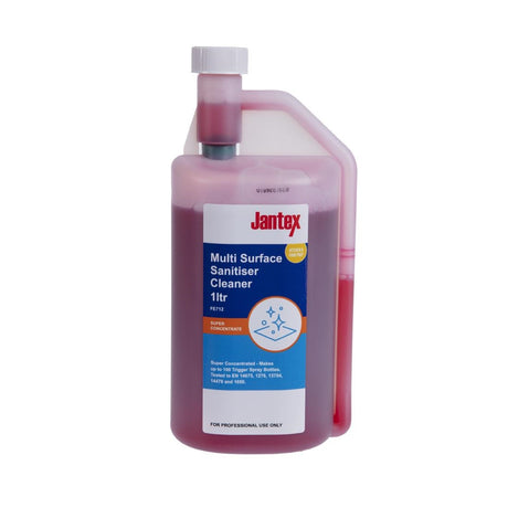 Jantex Kitchen Cleaner and Sanitiser Super Concentrate 1Ltr - FE712  Jantex   