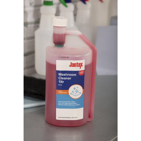 Jantex Washroom Cleaner Super Concentrate 1Ltr - FE718  Jantex   