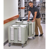 Cambro Compact Adjustable Dish Caddy - FE729  Cambro   