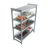 Cambro Polycarbonate Flat Lid for Storage Boxes - FE736  Cambro   