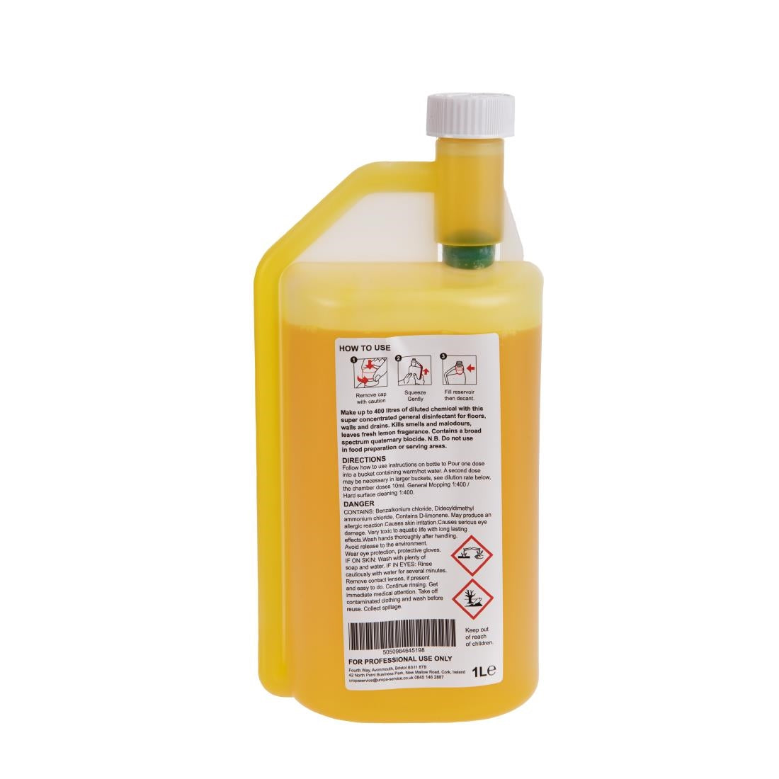 Jantex Disinfectant and Floor Cleaner Super Concentrate 1Ltr - FE780  Jantex   