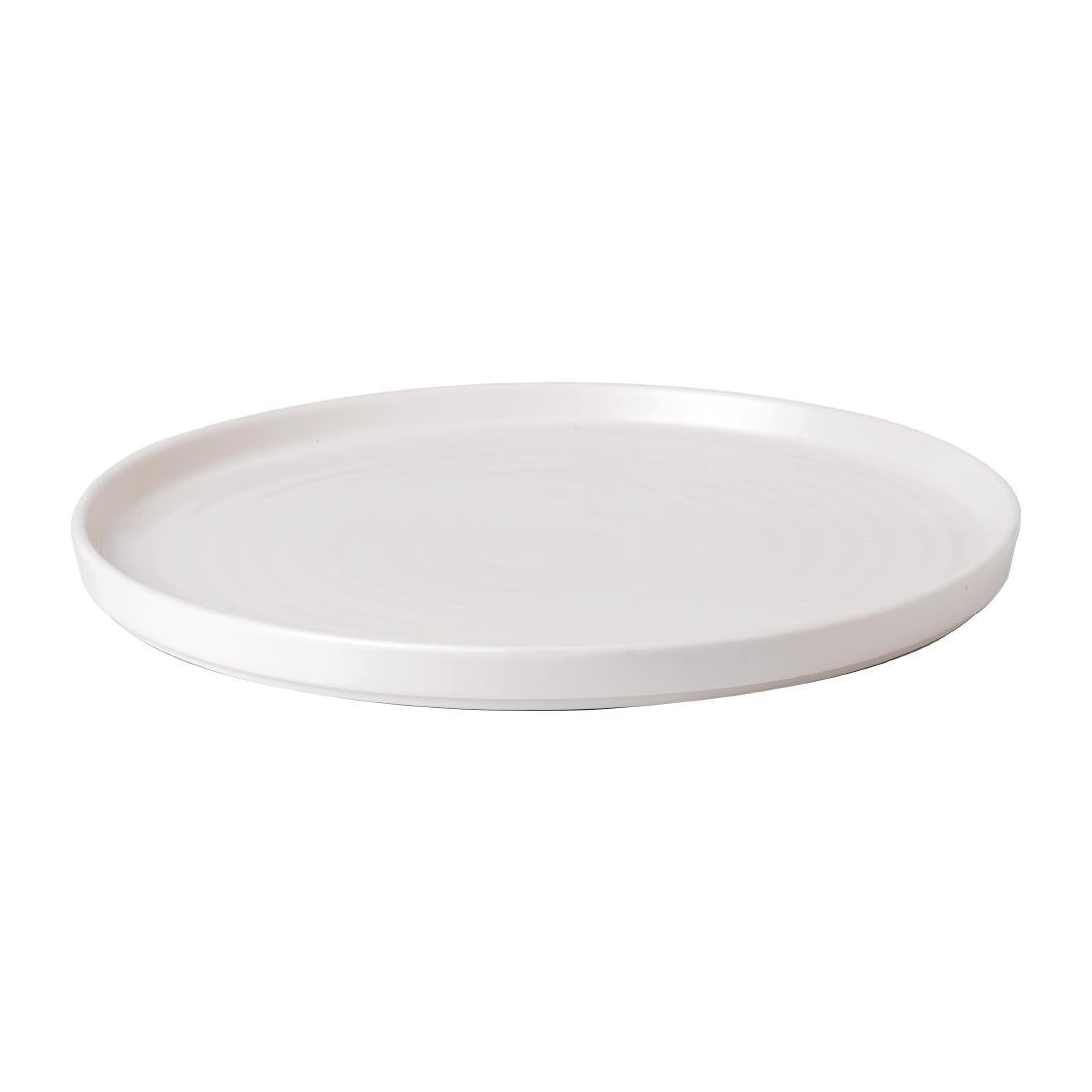 White Walled Plate 10 3/4 " (Box 6) - FE944 Plates Churchill