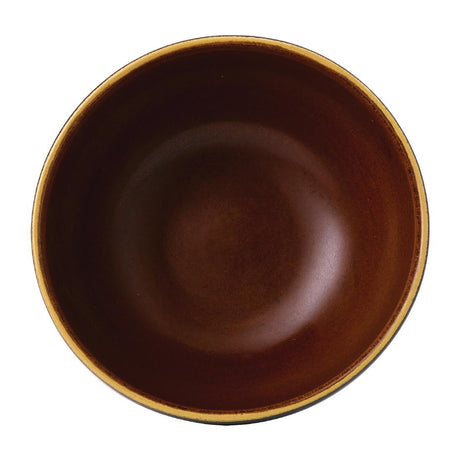 Churchill Super Vitrified Nourish Tokyo Black Deep Bowls 155mm (Pack of 6) - FE947 Bowls Churchill