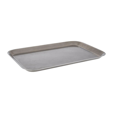 APS Vintage Stainless Steel Serving Tray 380(L)x265(W)mm - FE972  APS   