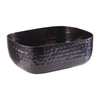 APS Hammered Serving Bowl Black 120 x 155mm - FE976  APS   