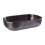 APS Hammered Serving Bowl Black 155 x 230mm - FE977  APS   