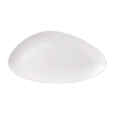 Isla White Chefs' Triangle Plate 13 3/4 x 7 3/8 " (Box 6) - FE994 Plates Churchill