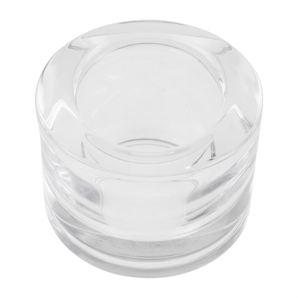 Utopia Chunky Clear Tealight Holders (Pack of 12) - FG056  Utopia   