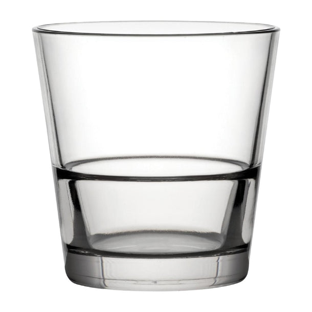 Utopia Venture Stacking Double Old Fashioned Glasses 350ml (Pack of 12) - FH133 Utopia Hi Balls and Tumblers Utopia   