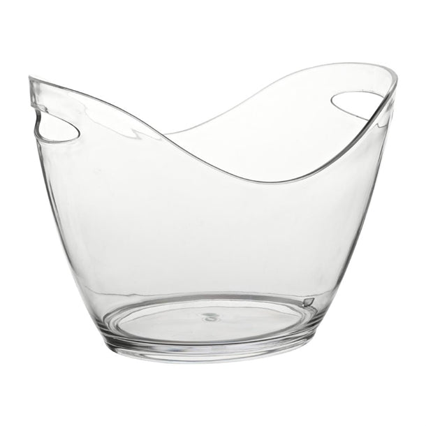 Utopia Small Champagne Bucket Clear 270(Ø)mm (Pack of 6) - FH173  Utopia   