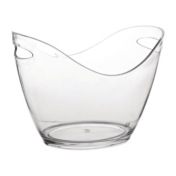Utopia Large Champagne Bucket Clear 350(Ø)mm (Pack of 2) - FH174  Utopia   