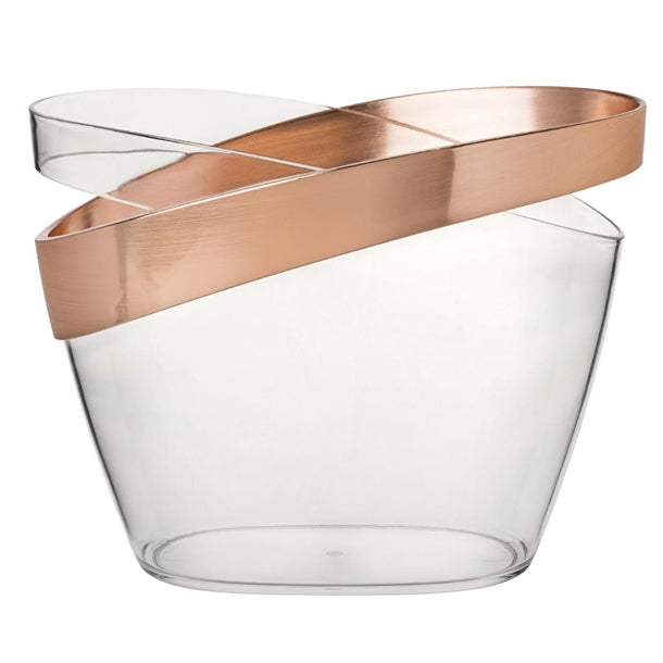 Utopia Copper Banded Champagne Bucket 305(Ø)cm (Pack of 2) - FH181  Utopia   