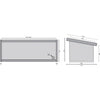 Prodis FISK20C 2m Refrigerated Stainless Steel Fish Display Counter Fish Serve Over Counters Prodis