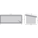 Prodis FISK20C 2m Refrigerated Stainless Steel Fish Display Counter Fish Serve Over Counters Prodis
