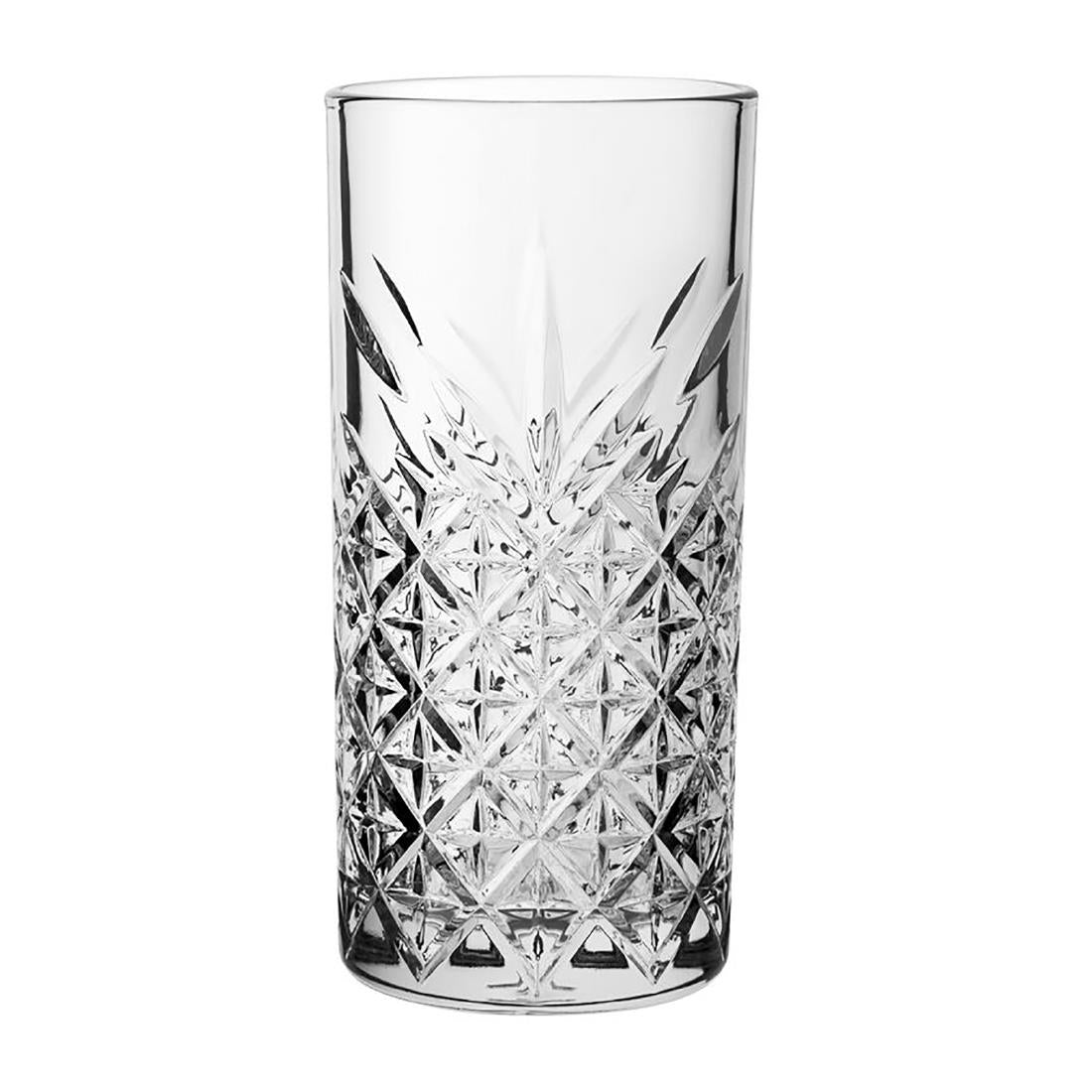 Utopia Timeless Vintage Long Drink Glasses 300ml (Pack of 12) - FJ017 Arcoroc Hi Balls and Tumblers Utopia   