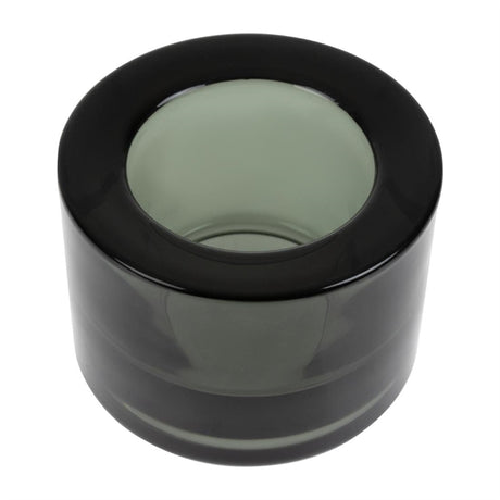 Utopia Chunky Black Tealight Holders (Pack of 12) - FJ256  Utopia   