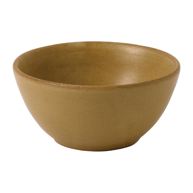 Churchill Super Vitrified Nourish Petra Sand Snack Bowl 14oz (Box 12) - FJ690 Bowls Churchill