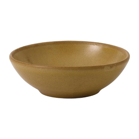 Churchill Super Vitrified Nourish Petra Sand Shallow Bowl 7oz (Box 12) - FJ692 Bowls Churchill