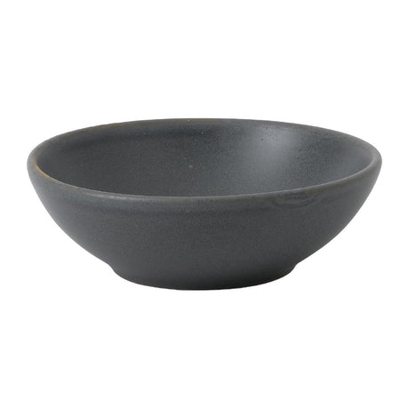 Churchill Super Vitrified Nourish Seattle Grey Shallow Bowl 7oz (Box 12) - FJ702 Bowls Churchill