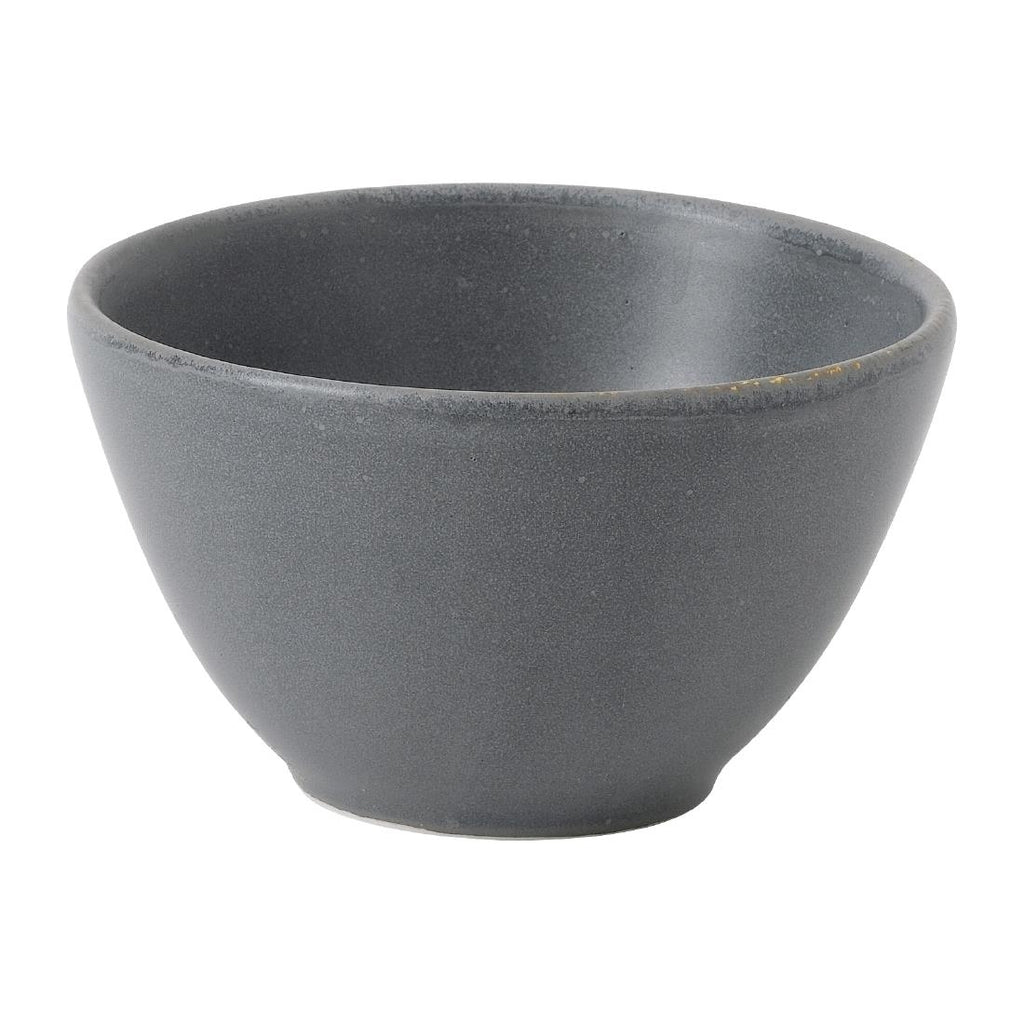 Churchill Super Vitrified Nourish Seattle Grey Deep Bowls 102mm (Pack of 12) - FJ703 Bowls Churchill