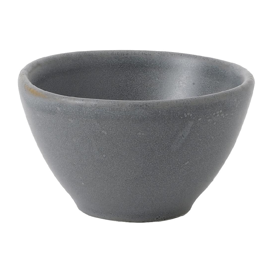 Churchill Super Vitrified Nourish Seattle Grey Dip Pots 70mm (Pack of 12) - FJ706 Churchill Super Vitrified Churchill   