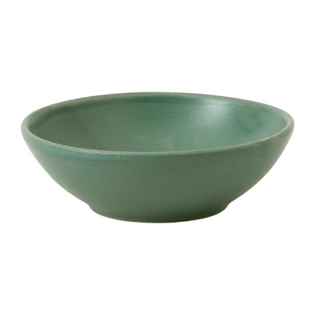 Churchill Super Vitrified Nourish Andorra Green Shallow Bowl 9oz (Box 12) - FJ711 Bowls Churchill