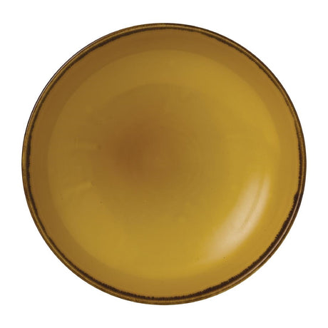 Dudson Harvest Dudson Mustard Coupe Bowl 248mm (Pack of 12) - FJ774 Bowls Churchill