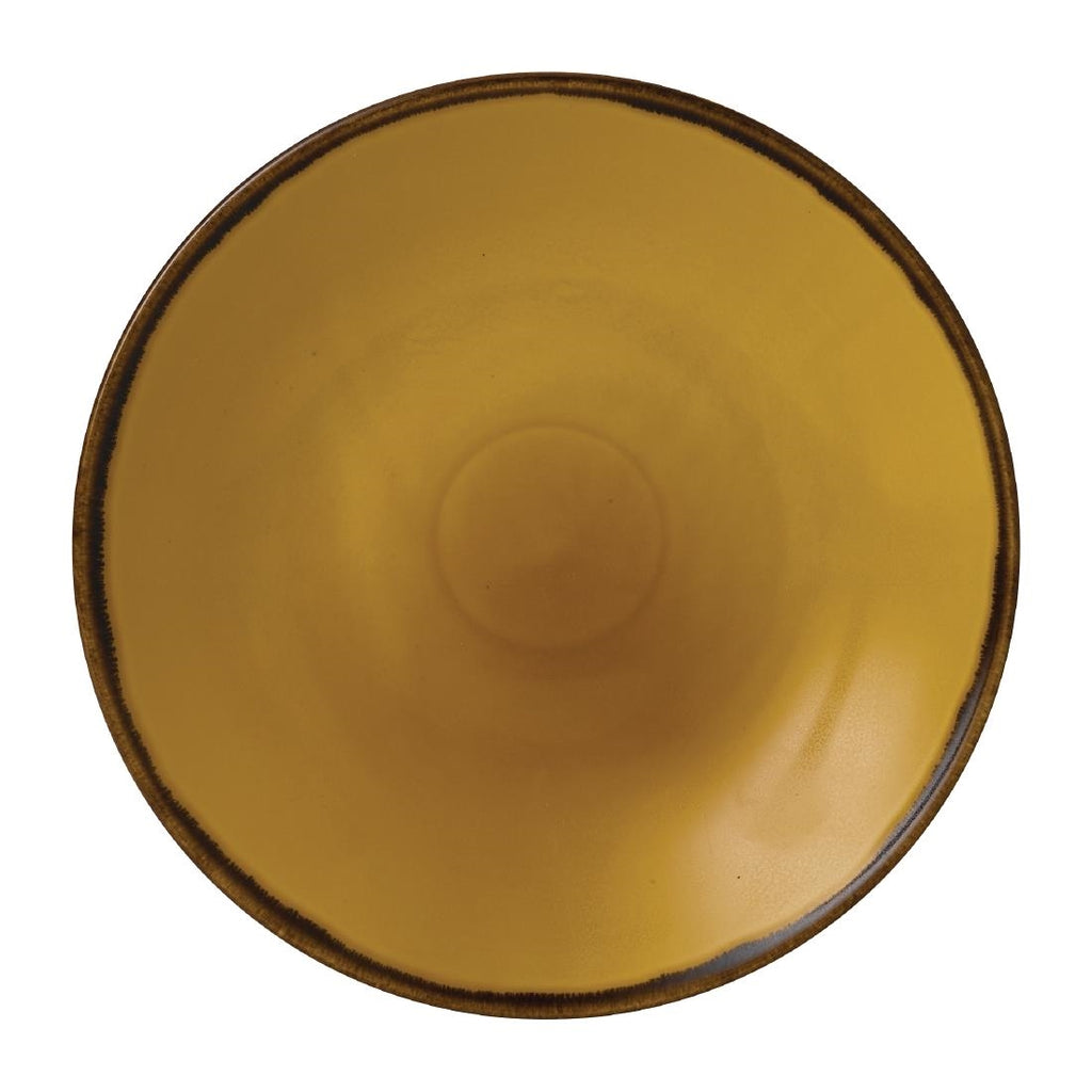 Dudson Harvest Dudson Mustard Deep Coupe Plate 281mm (Pack of 12) - FJ776 Plates Churchill