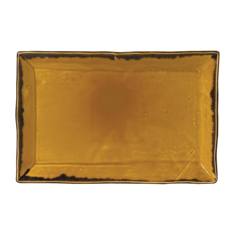 Dudson Harvest Dudson Mustard Rectangular Tray 285mm (Pack of 6) - FJ781 Dudson Crockery Churchill   