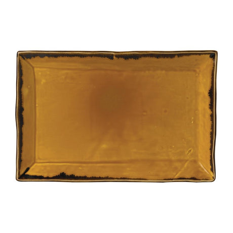 Dudson Harvest Dudson Mustard Rectangular Tray 345mm (Pack of 6) - FJ782 Dudson Crockery Churchill   