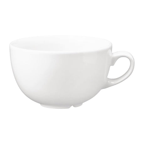 Vellum White Cappuccino Cup 12oz (Box 12) - FJ834 Cups and Mugs Churchill