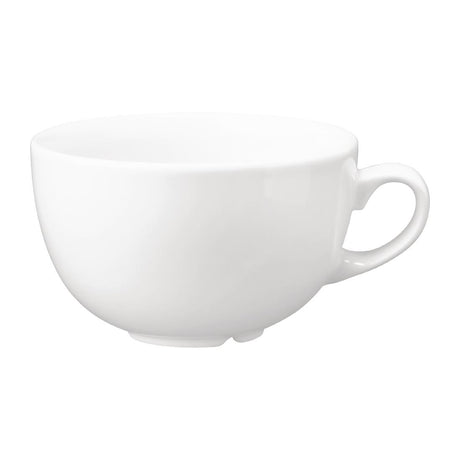 Vellum White Cappuccino Cup 8oz (Box 12) - FJ835 Cups and Mugs Churchill