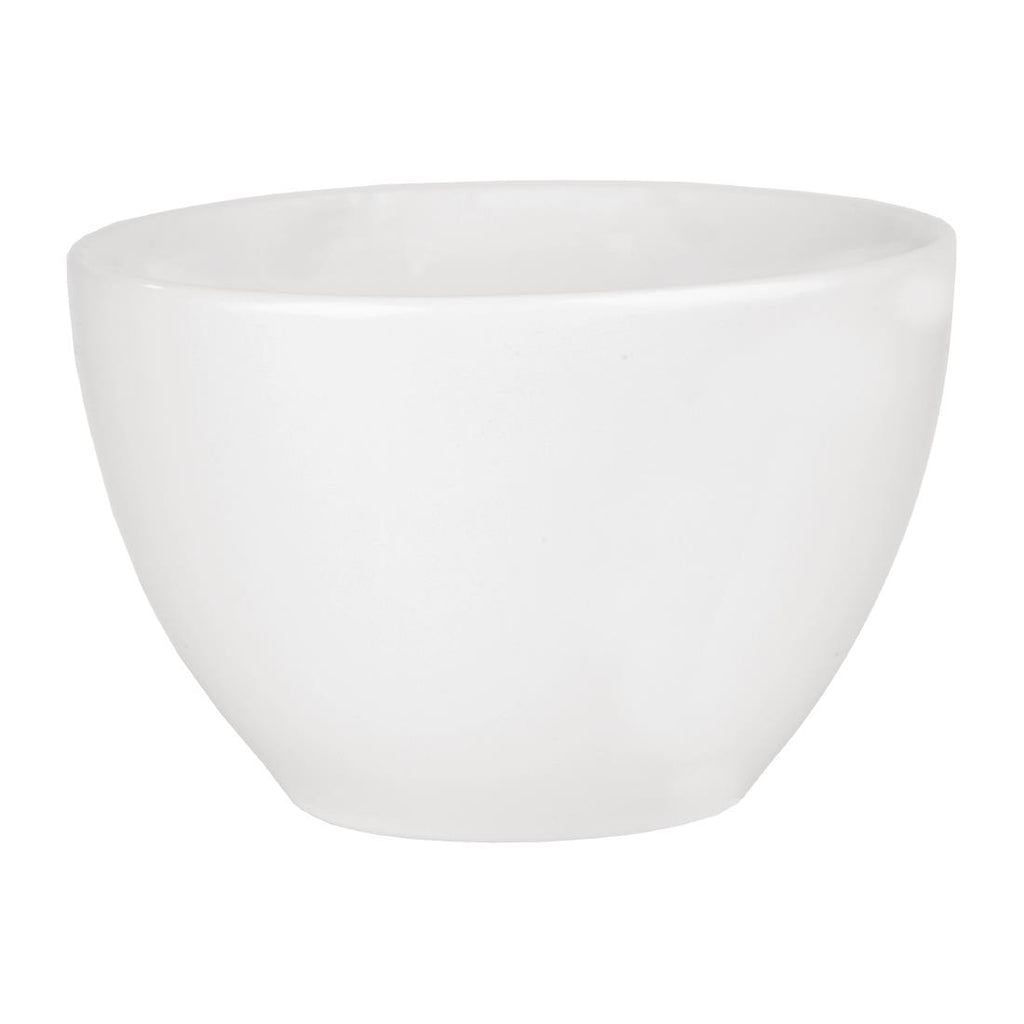 Vellum White Sugar Bowl 8oz (Box 12) - FJ839 Bowls Churchill