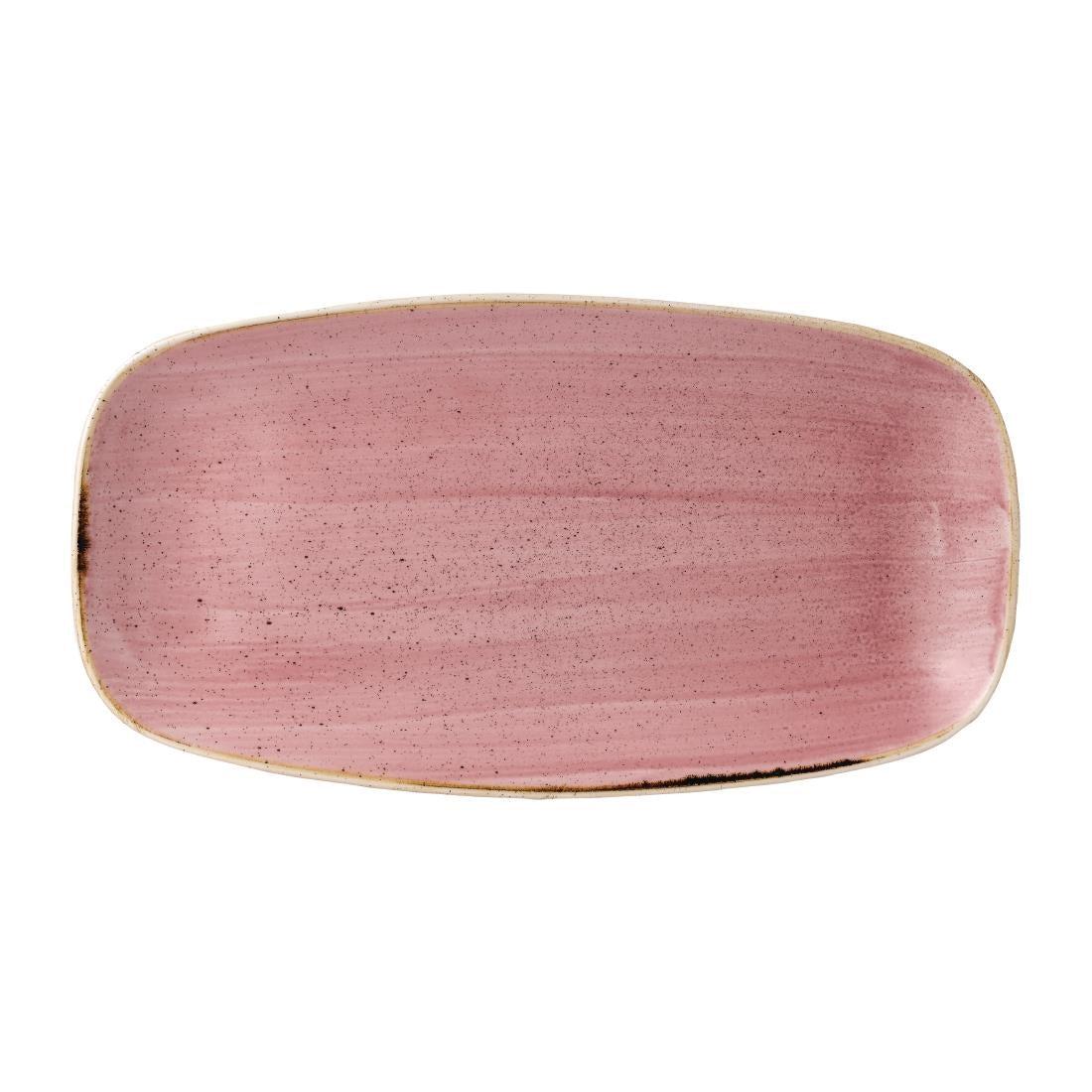 Stonecast Petal Pink Chefs' Oblong Plate No. 4 13 7/8 x 7 3/8 " (Box 6) - FJ909 Plates Churchill