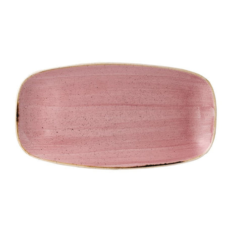 Stonecast Petal Pink Chefs' Oblong Plate No. 4 13 7/8 x 7 3/8 " (Box 6) - FJ909 Plates Churchill
