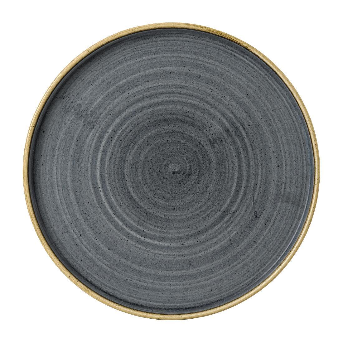 Stonecast Blueberry Walled Plate 10 1/4 " (Box 6) - FJ912 Plates Churchill