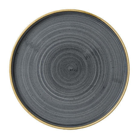 Stonecast Blueberry Walled Plate 10 1/4 " (Box 6) - FJ912 Plates Churchill