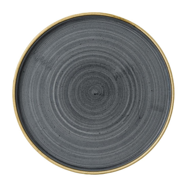 Stonecast Blueberry Walled Plate 10 1/4 " (Box 6) - FJ912 Plates Churchill