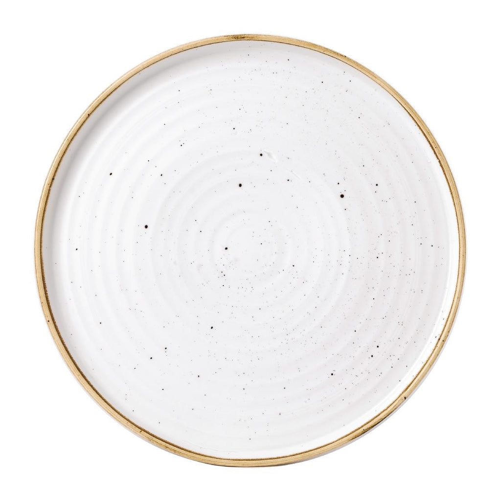 Stonecast Barley White Walled Plate 10 3/4 " (Box 6) - FJ916 Plates Churchill